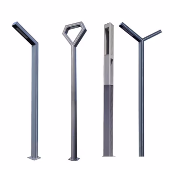 3D-Disco-Projectors-Bronze-Garden-Light-Garden-Light-Pole-Germany-CCC